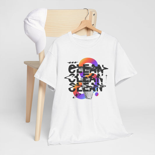 Abstract Neon Fusion Tee