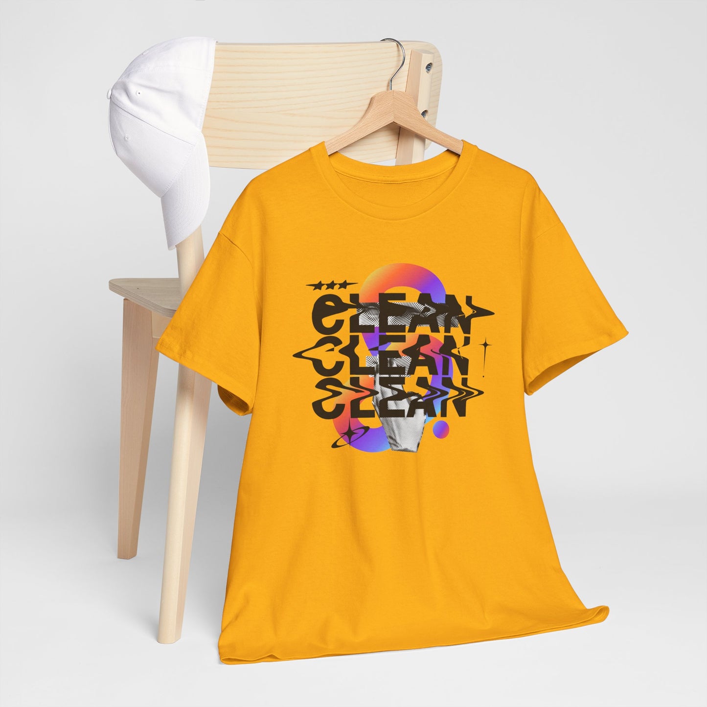 Abstract Neon Fusion Tee